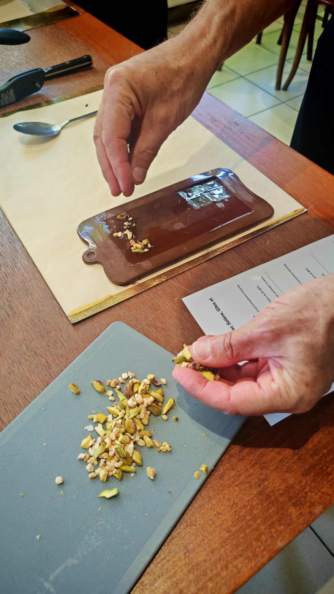 Fabriquez votre tablette de chocolat
